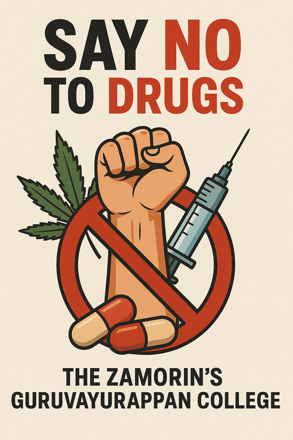 Zamorin’s Guruvayurappan College to Observe International Day Against Drug Abuse and Illicit Trafficking on 26th June 2025